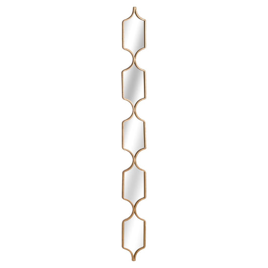 Square Decorative Hanging Collage Mirror In Gold - Ashton and Finch