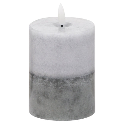 Luxe Collection Natural Glow 3x4 Stone LED Candle - Ashton and Finch