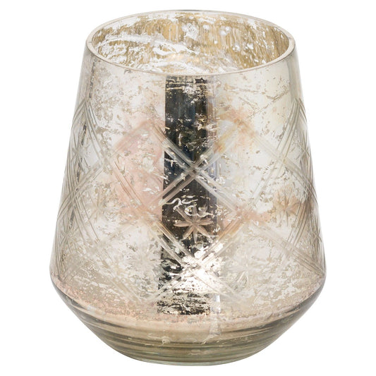 Large Silver Foil Decorative Vase - Ashton and Finch