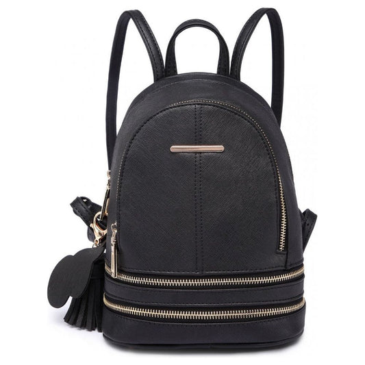 Small Fashion Backpack Black - Ashton and Finch