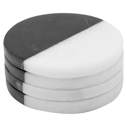 Set Of 4 Marble Coasters - Ashton and Finch