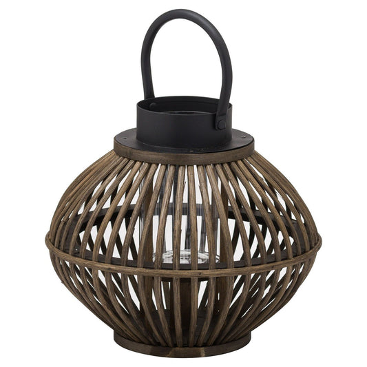 Brown Bamboo Style Lantern - Ashton and Finch