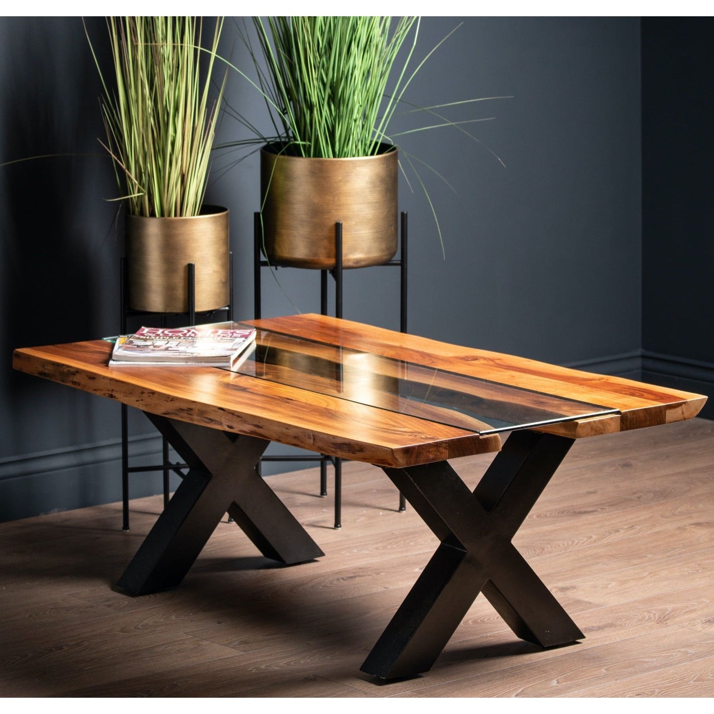 Live Edge Collection River Coffee Table - Ashton and Finch