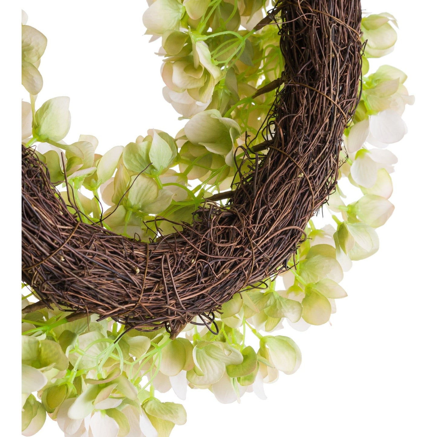 White Hydrangea Wreath - Ashton and Finch