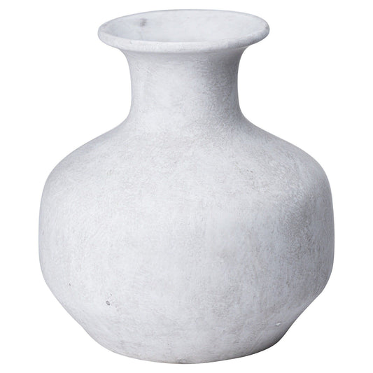 Darcy Squat Stone Vase - Ashton and Finch