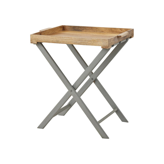 Nordic Grey Collection Large Butler Tray Table - Ashton and Finch