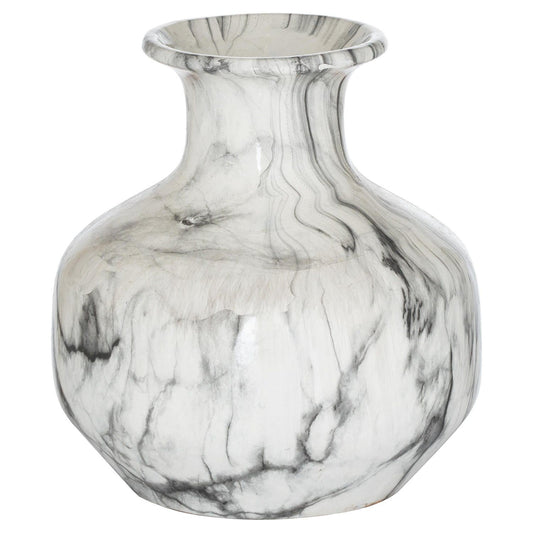 Marble Squat Vase - Ashton and Finch
