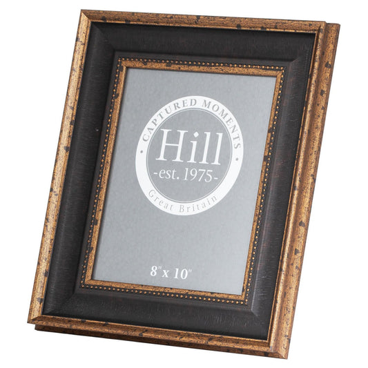 Black And Antique Gold Beaded  8X10 Photo Frame - Ashton and Finch