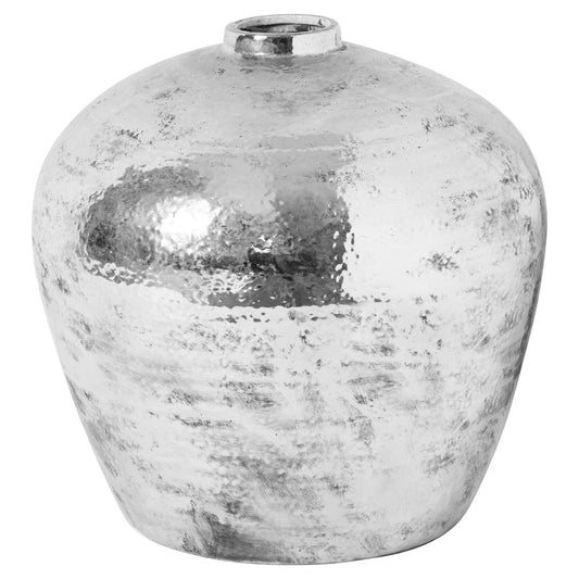 Hammered Silver Astral Vase - Ashton and Finch