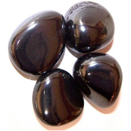 Hematite 24 x Large Tumble Stones - Ashton and Finch