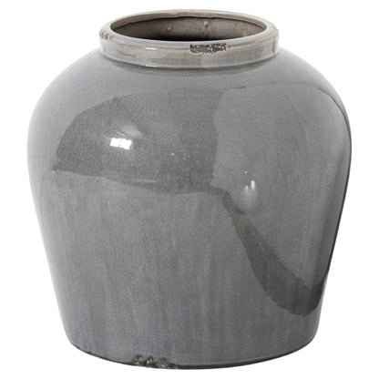 Garda Grey Glazed Juniper Vase - Ashton and Finch