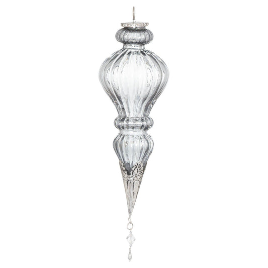 The Noel Collection Smoked Midnight XL Jewel Drop Bauble - Ashton and Finch