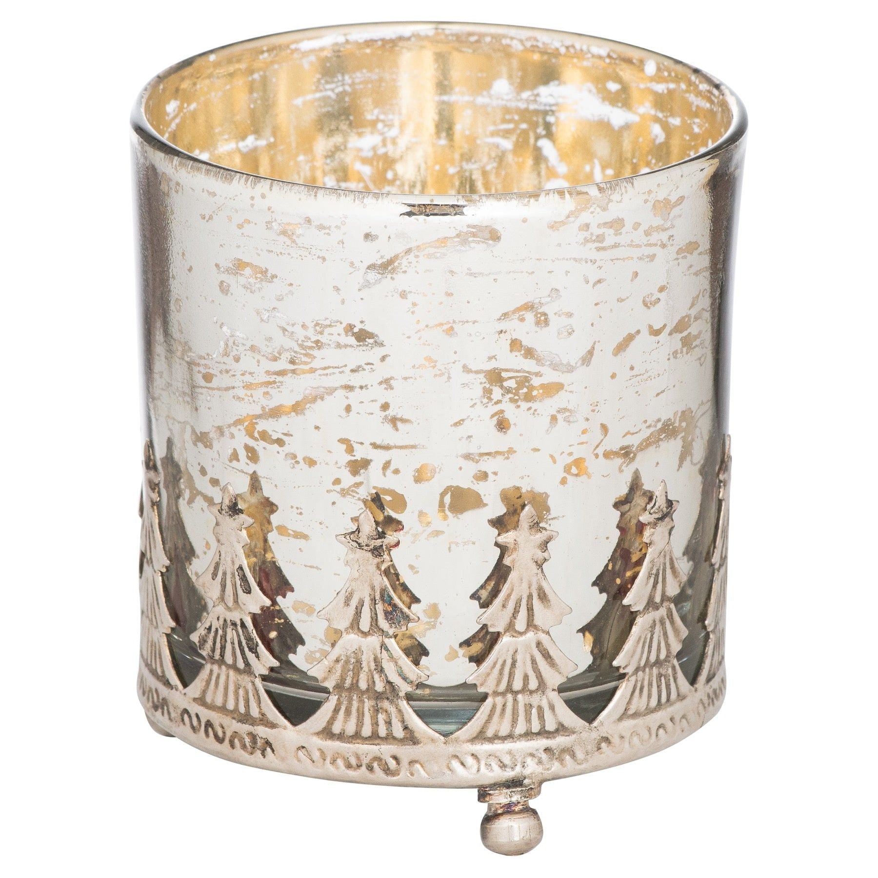 The Lustre Collection Christmas Large Candle Holder - Ashton and Finch