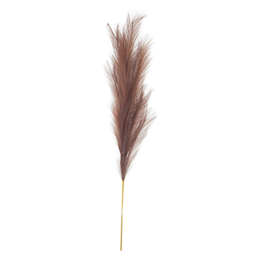 Taupe Large Faux Pampas Grass Stem - Ashton and Finch