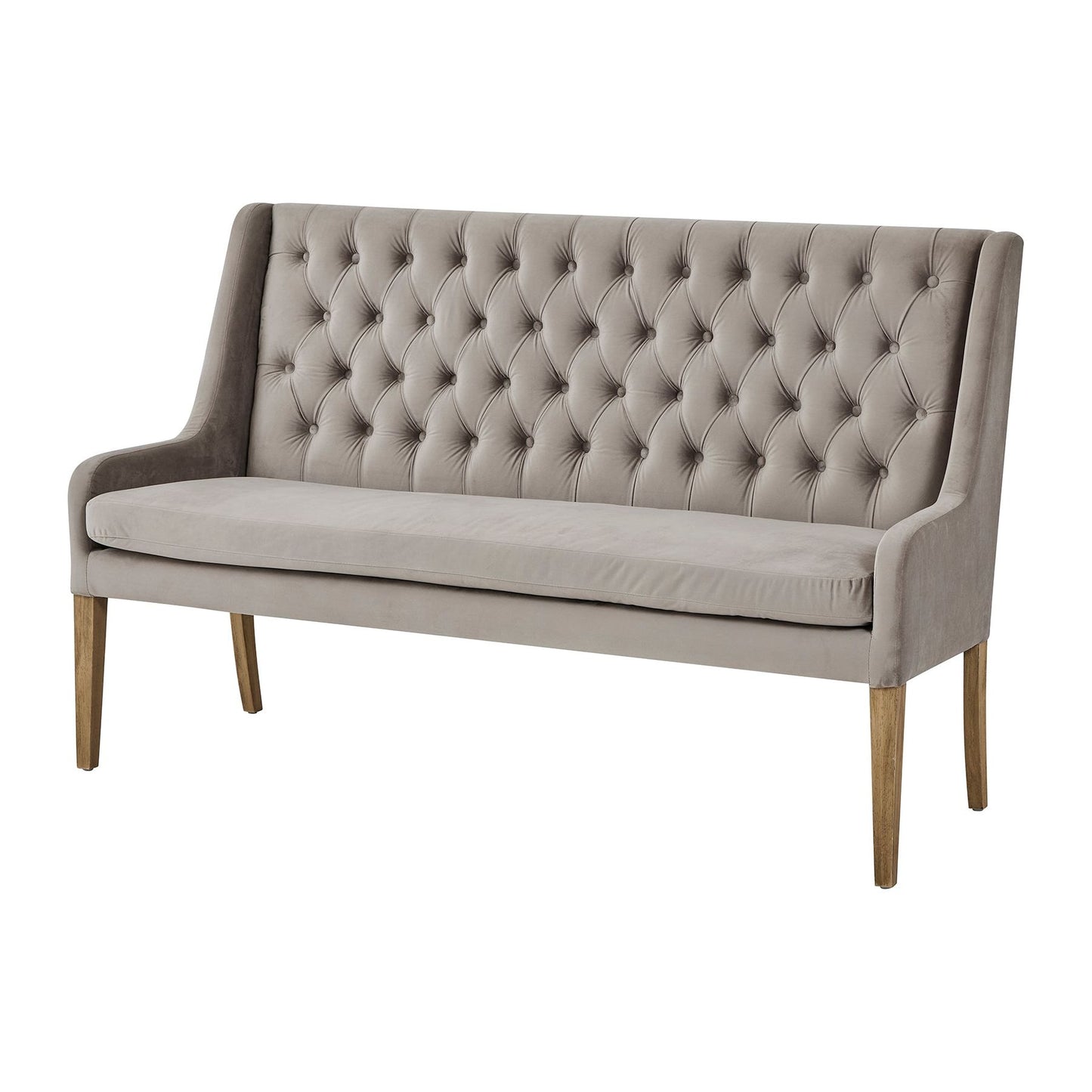 Henley Luxury Large Button Pressed Dining Bench - Ashton and Finch