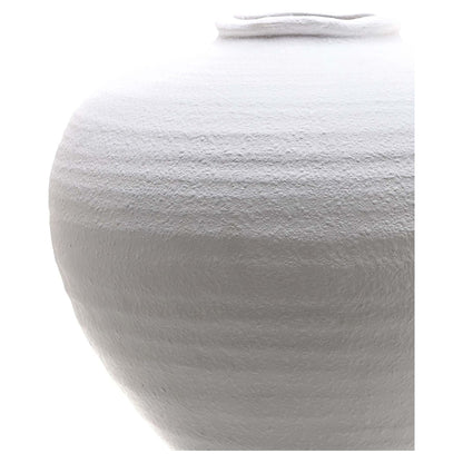 Regola Matt White Ceramic Vase - Ashton and Finch