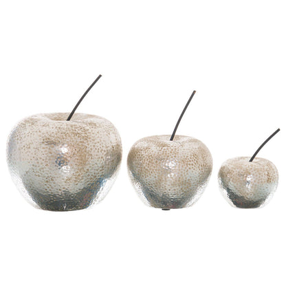 Small Silver Apple Ornament - Ashton and Finch