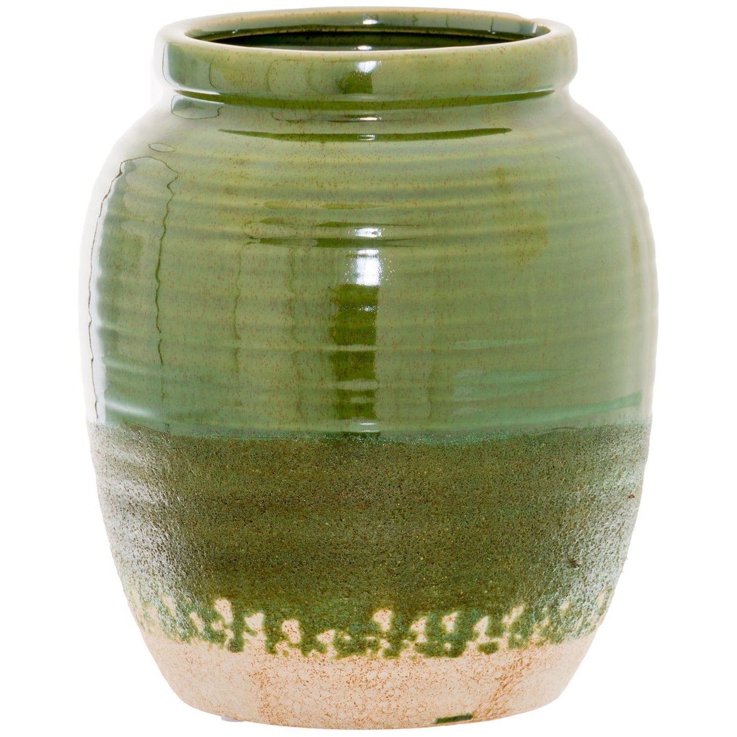 Seville Collection Olive Bulbous Vase - Ashton and Finch