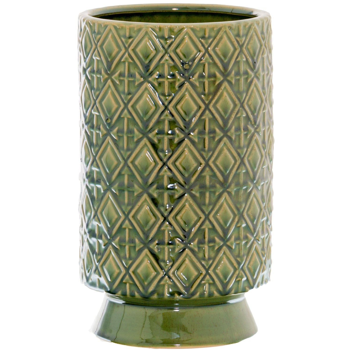 Seville Collection Olive Paragon Vase - Ashton and Finch
