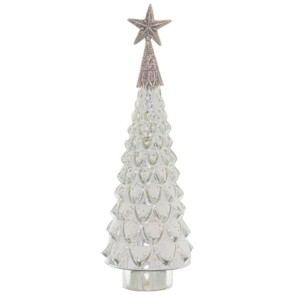 Noel Collection Textured Star Topped Decorative Tree - Ashton and Finch