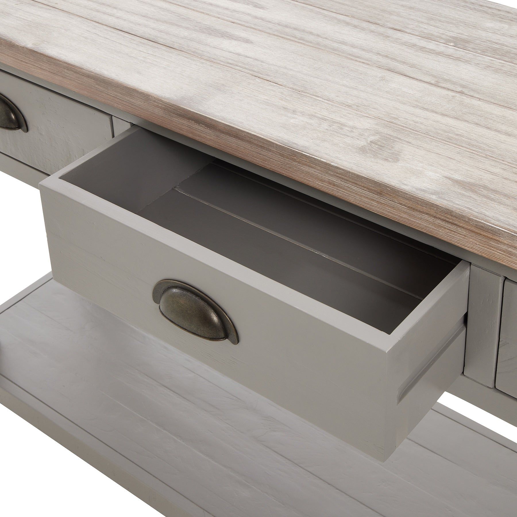 The Oxley Collection Three Drawer Console Table - Ashton and Finch