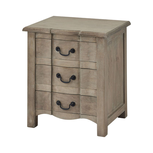 Copgrove Collection 3 Drawer Bedside Table - Ashton and Finch