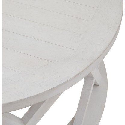 Stamford Plank Collection Round Coffee Table - Ashton and Finch