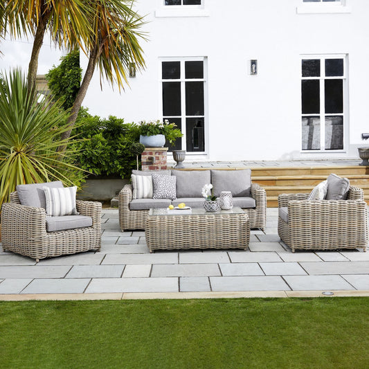 Amalfi Collection Outdoor Five Seater Set - Ashton and Finch