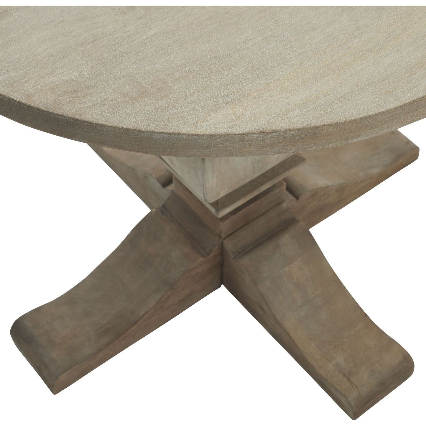 Copgrove Collection Pedestal Side Table - Ashton and Finch