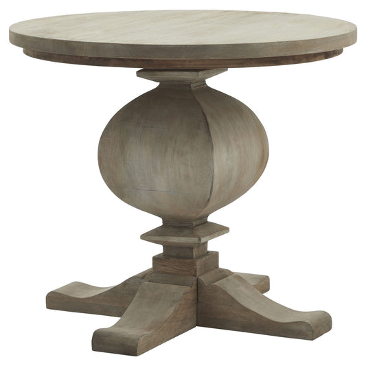 Copgrove Collection Pedestal Side Table - Ashton and Finch