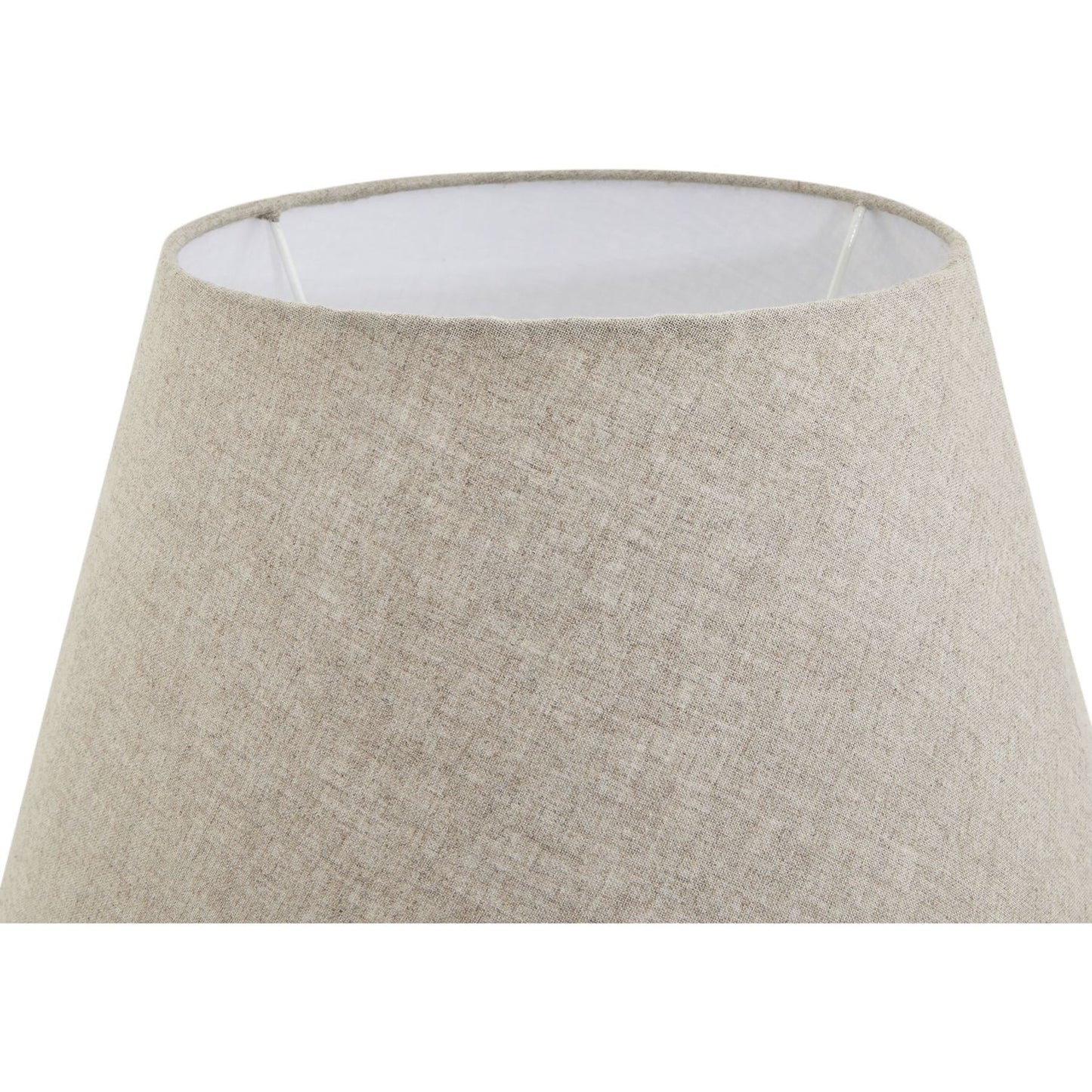 Darcy Antique White Candlestick Table Lamp With Linen Shade - Ashton and Finch