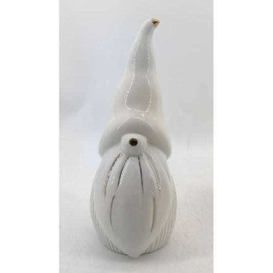 Tall White Ceramic Gonk - Ashton and Finch