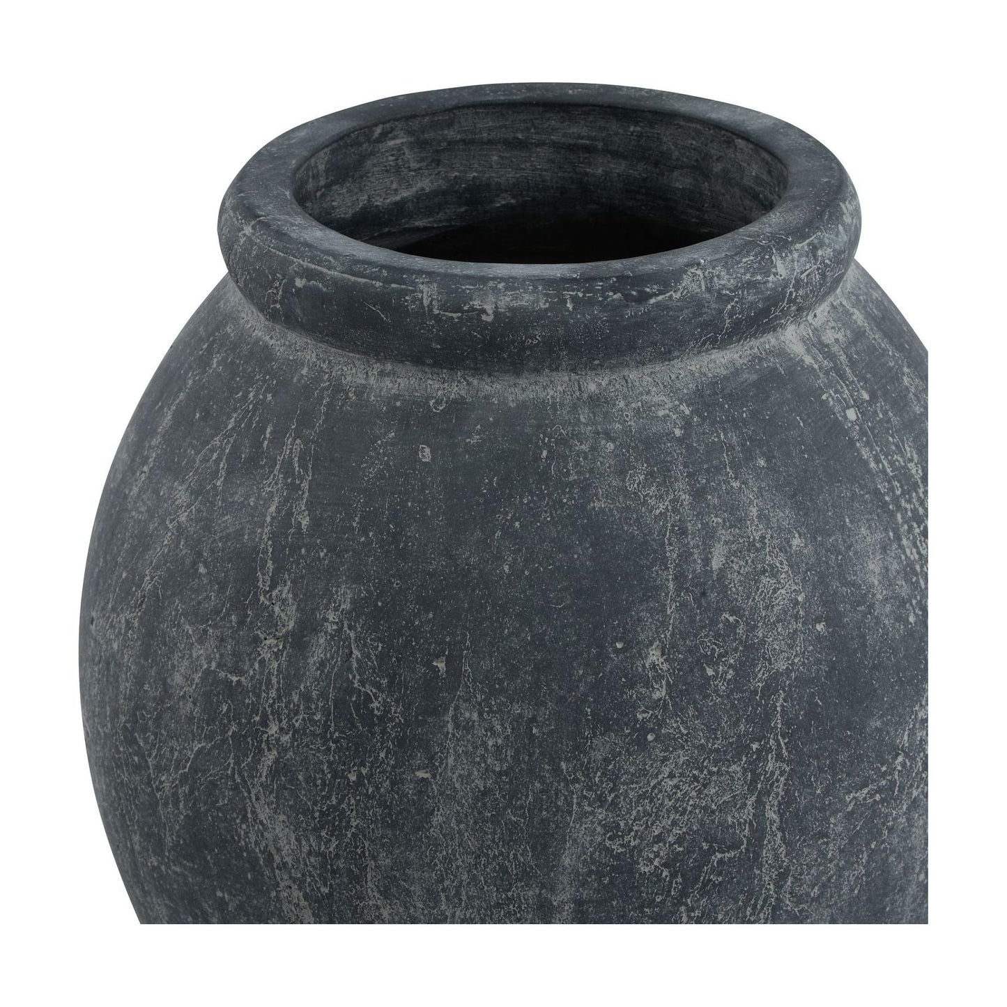 Amalfi Grey Jar Shaped Planter - Ashton and Finch