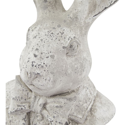 Stone Effect Tuxedo Hare Ornament - Ashton and Finch
