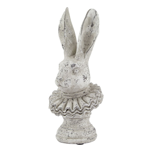 Stone Effect Ruffle Hare Ornament - Ashton and Finch
