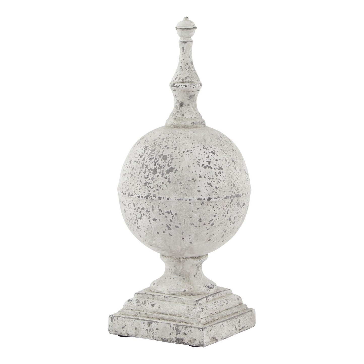Aged Stone Effect Orb Ornament - Ashton and Finch