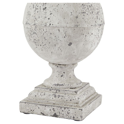 Large Aged Stone Effect Orb Ornament - Ashton and Finch
