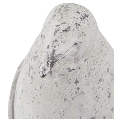 Small Grey Stone Effect Penguin Statue - Ashton and Finch