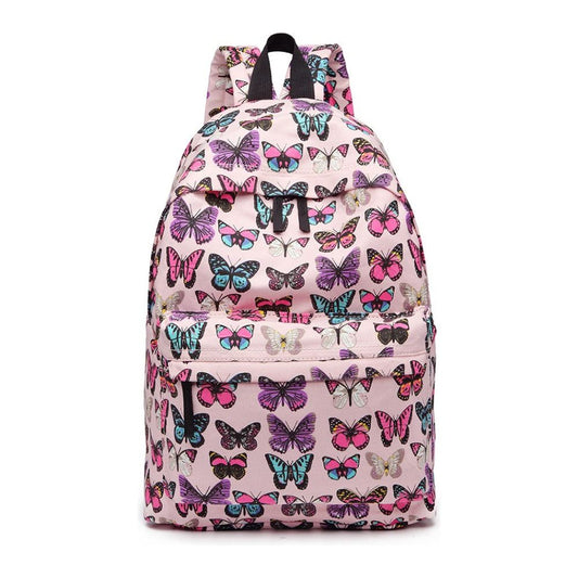 Large Backpack Butterfly Pink - Ashton and Finch