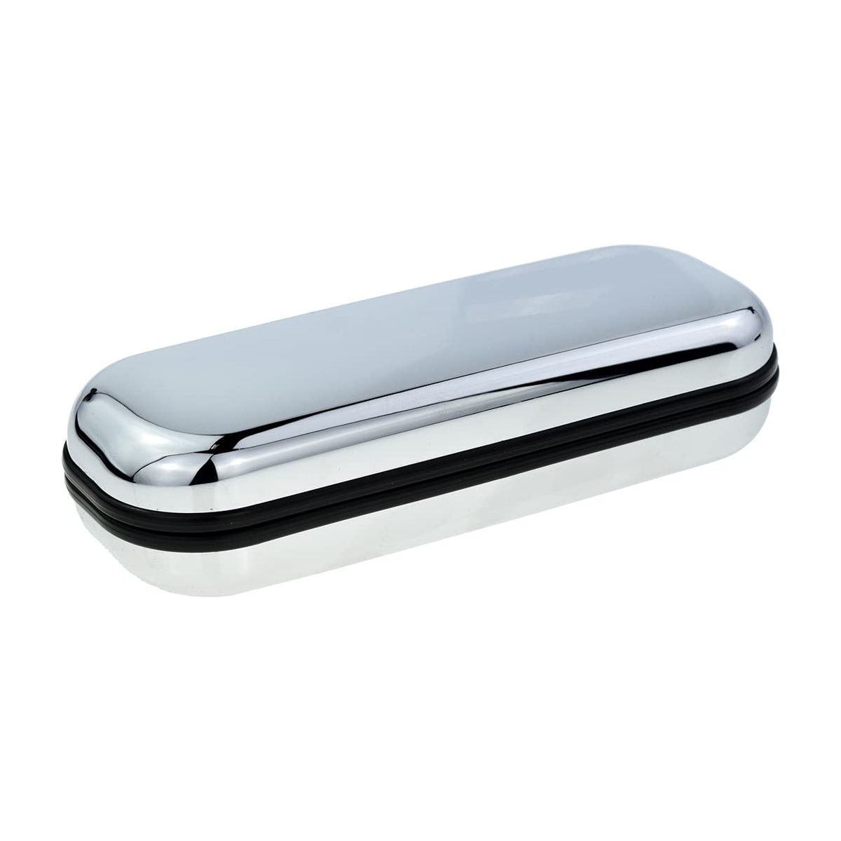 Polished Silver Finish Spectacles Glasses Case - Ashton and Finch