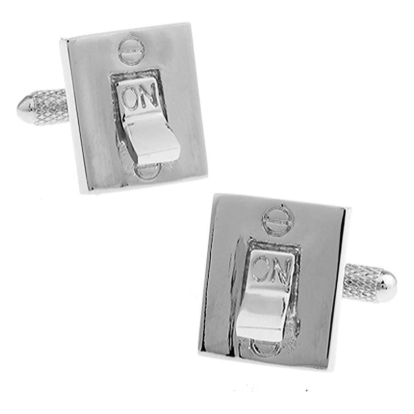 On/Off Switch Cufflinks - Ashton and Finch