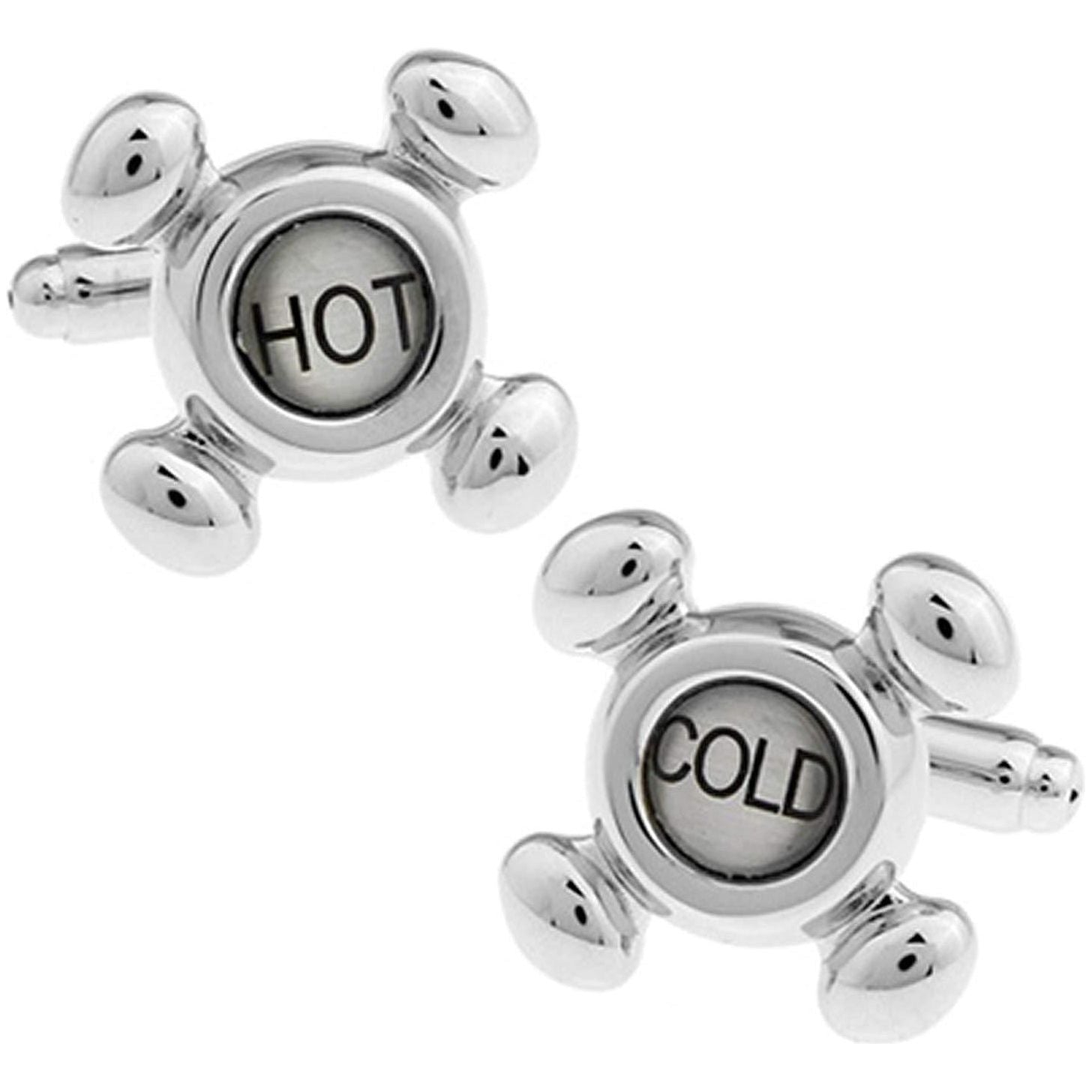 Hot and Cold Tap Cufflinks - Ashton and Finch