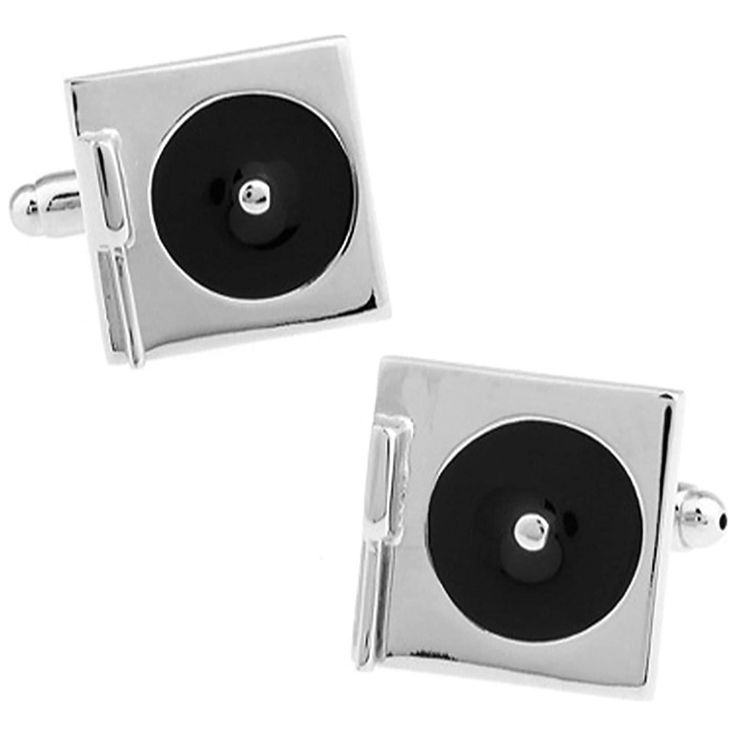 Record Player Cufflinks - Ashton and Finch