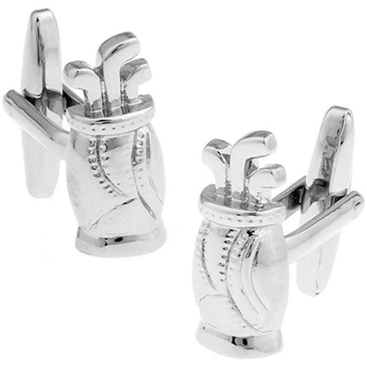 Golf Bag and Clubs Cufflinks - Ashton and Finch