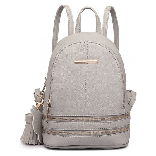 Look Small Fashion Backpack Grey - Ashton and Finch