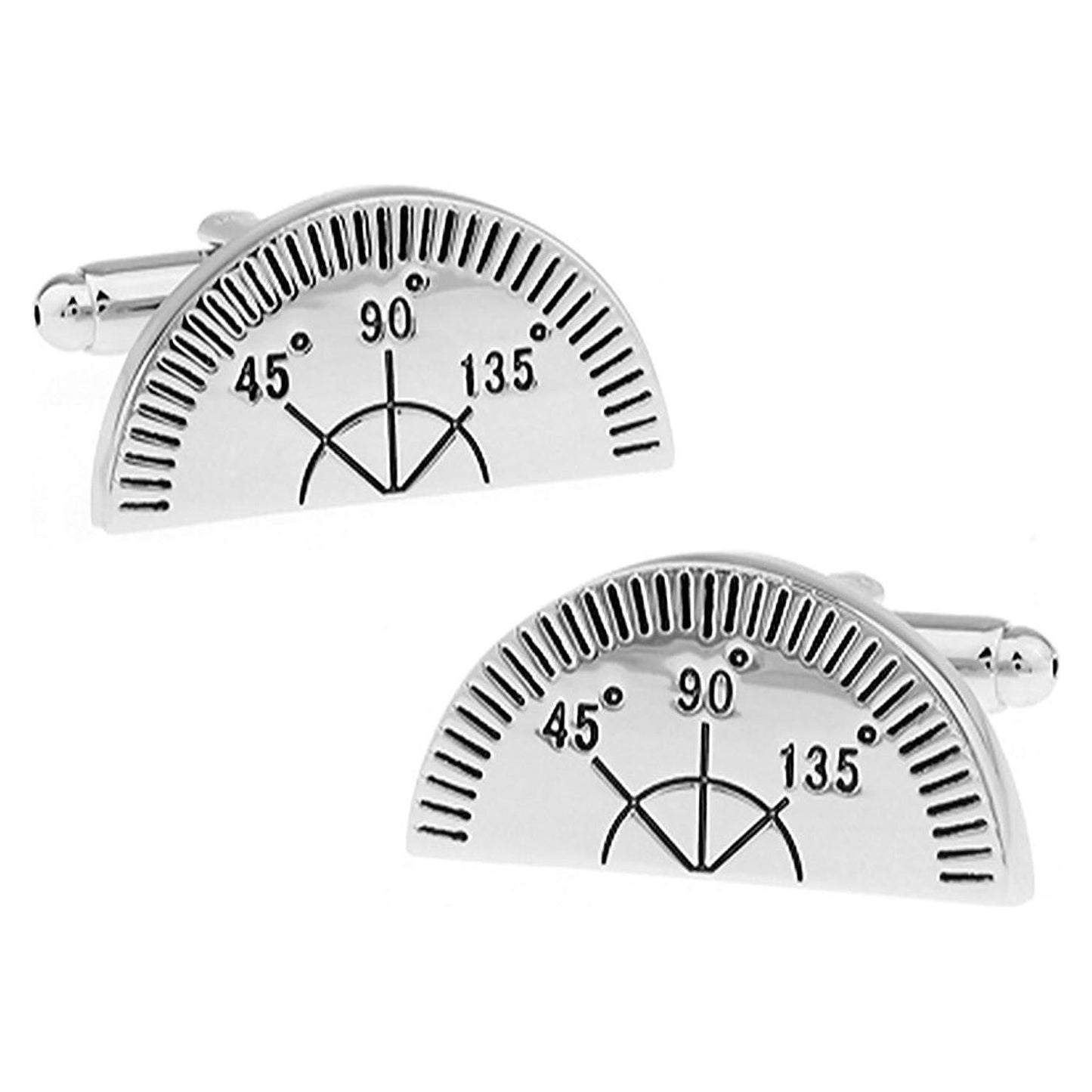Protractor Cufflinks - Ashton and Finch