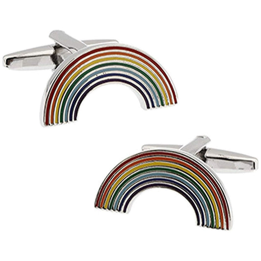 Rainbow Pride Cufflinks - Ashton and Finch