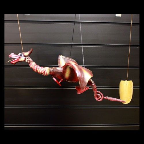 Red Coconut Dragon Mobile 37cm - Ashton and Finch