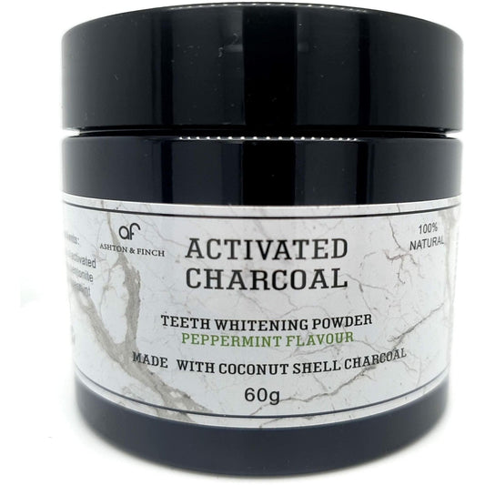 Activated Charcoal Teeth Whitening Powder - Ashton and Finch