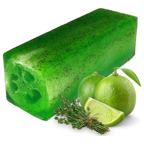 Loofah Soap Loaf - Lime & Thyme Toughy - Ashton and Finch